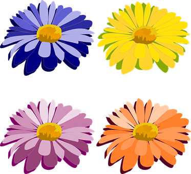 Clip Art Flor Flora Flores Flower Nature P - รูป ดอกไม้ ตัด ปะ (373x340)