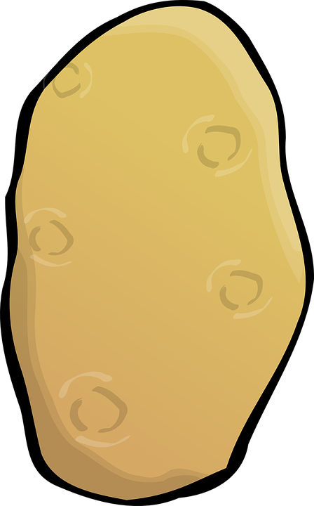 Potato Clip Art - Potato Clip Art (448x720)