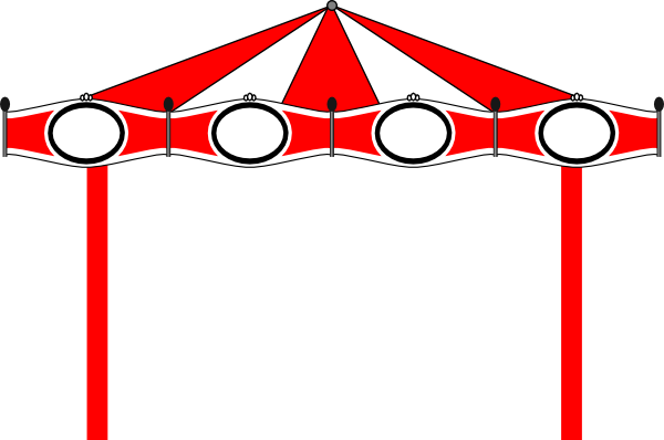 Carnival Tent Cartoon Clipart Free Clip Art Images - Carnival Clip Art Borders (600x398)