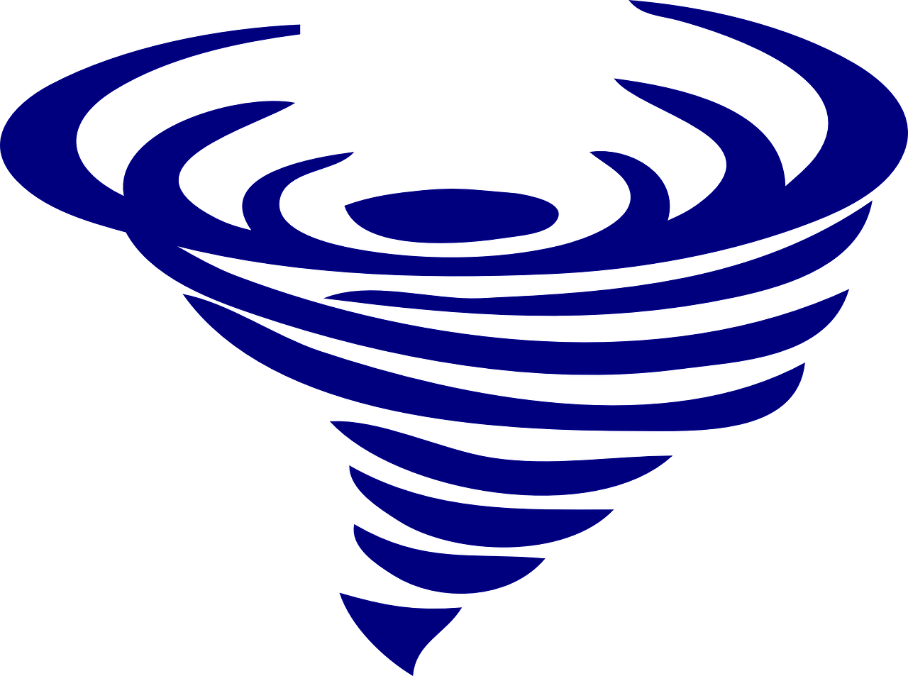 Wind Clipart Typhoon - Twist Clipart (1280x953)