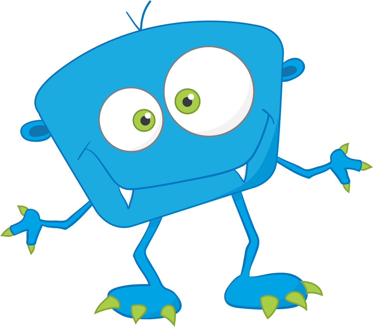 Free Monster Clip Art Pictures - Cvcv Words Speech Therapy (1600x1600)