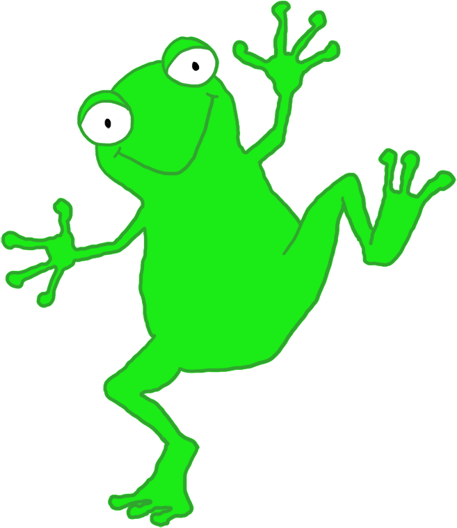 Funny Dancing Frog - Dance (768x886)