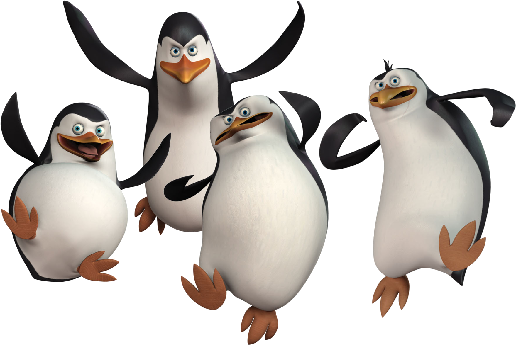 Penguins Of Madagascar Clipart - Penguins Of Madagascar (2000x1271)