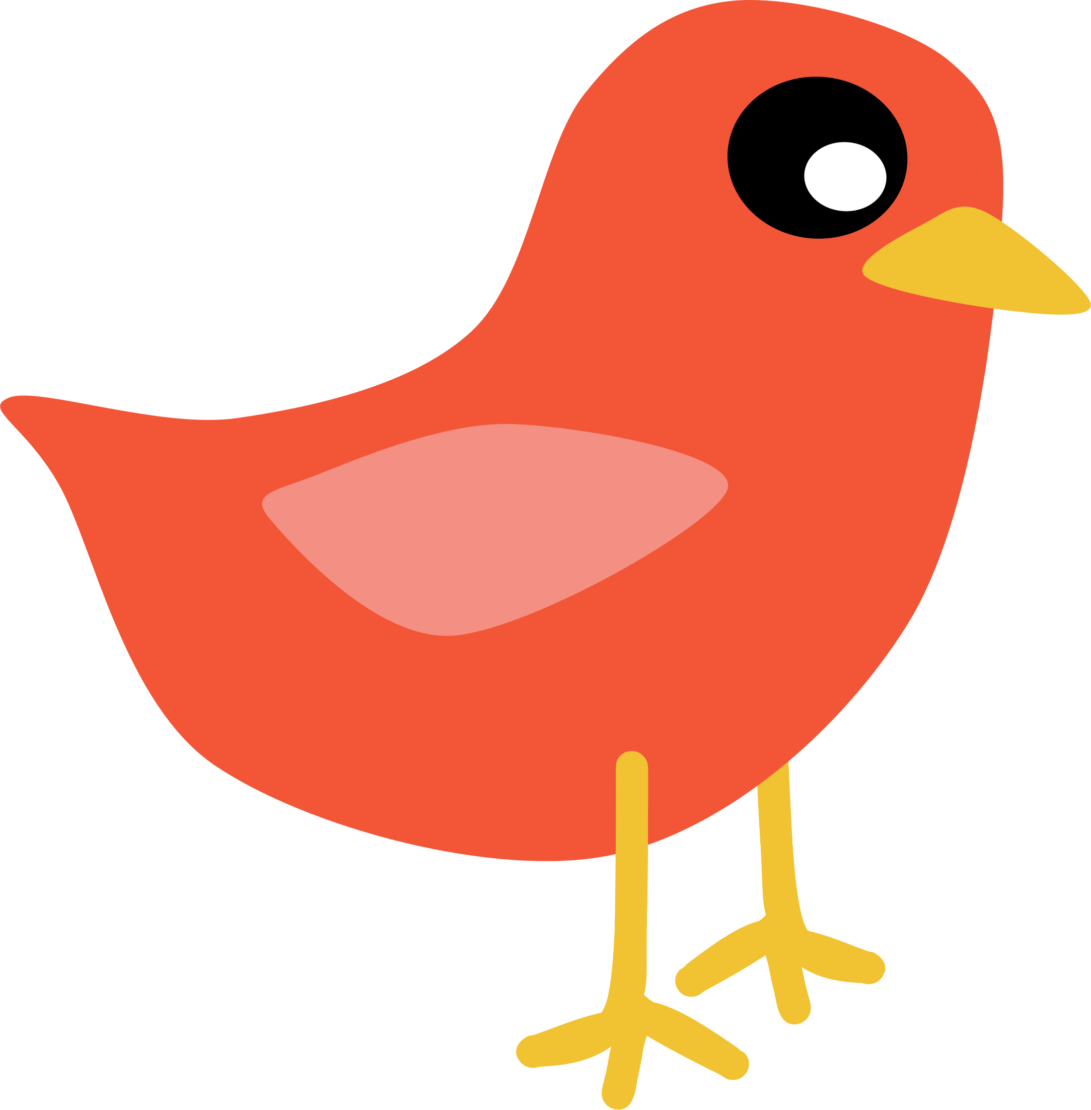 Red Bird By Scout - Little Bird Told Me Idiom (2167x2204)
