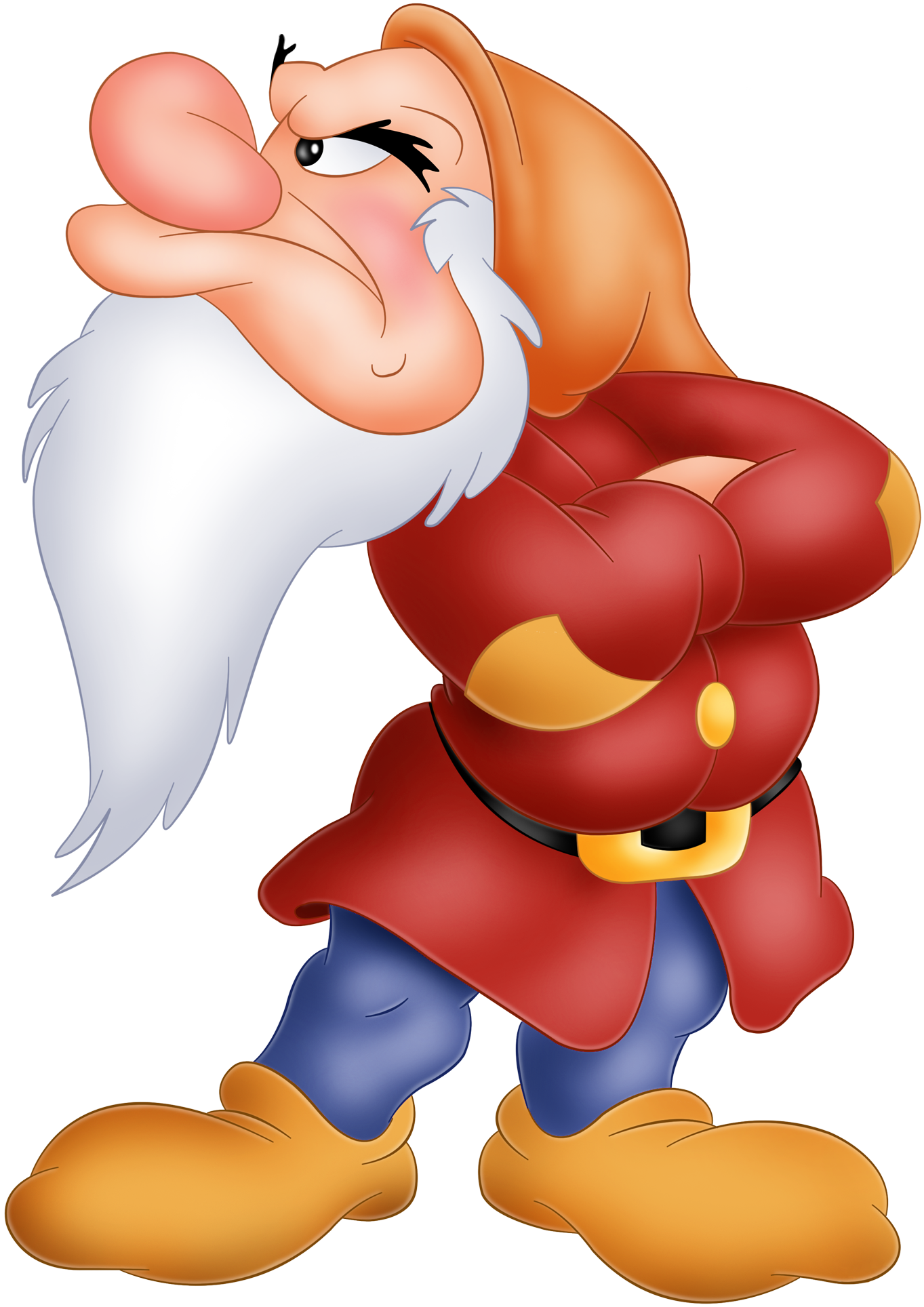 Grumpy Snow White Dwarf Png Image - Grumpy Snow White Dwarf Png Image (1458x2000)