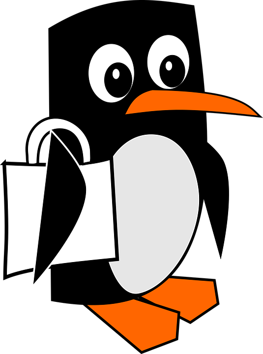 Penguin, Clipart, Animal, Drawn, Cartoon - Cliparty Zwierzęta (535x720)