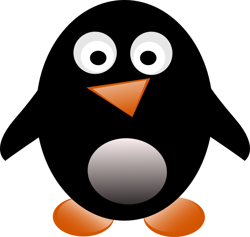 Jesusfreak Penguin Linux 999px 80 - Penguin Clip Art (999x947)