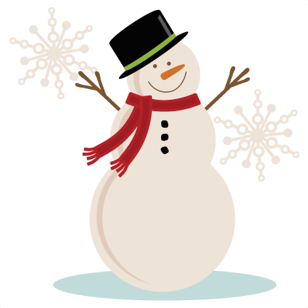 Winter - Snowman - Clip - Art - Clip Art (432x432)