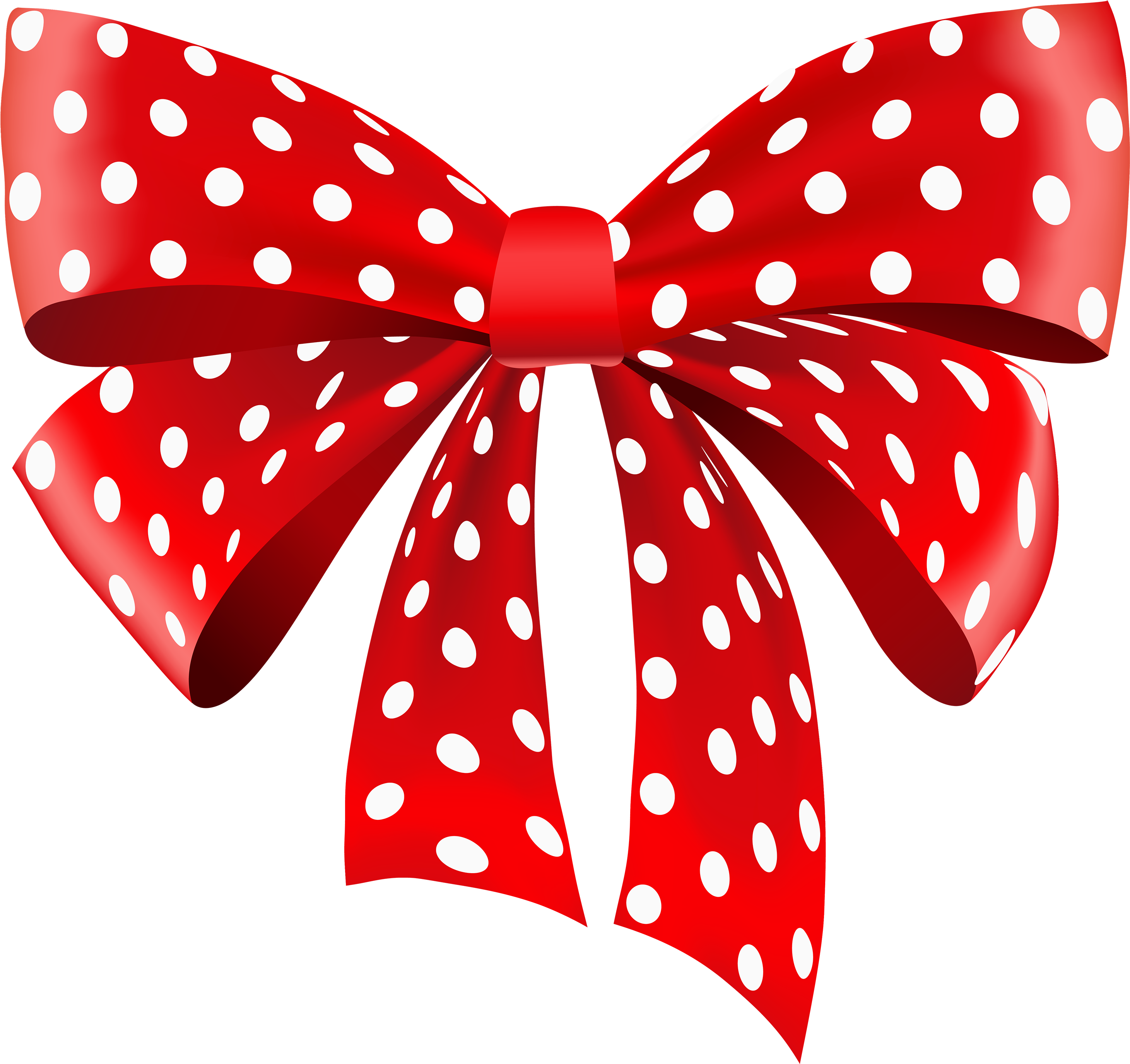 Polka Dot Ribbon Png (3000x2790)