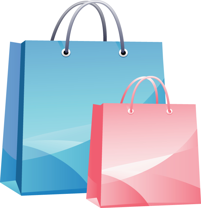 Shopping Bags Shopping Bag Clip Art Mart - Shopping Bag Transparent Png (683x705)