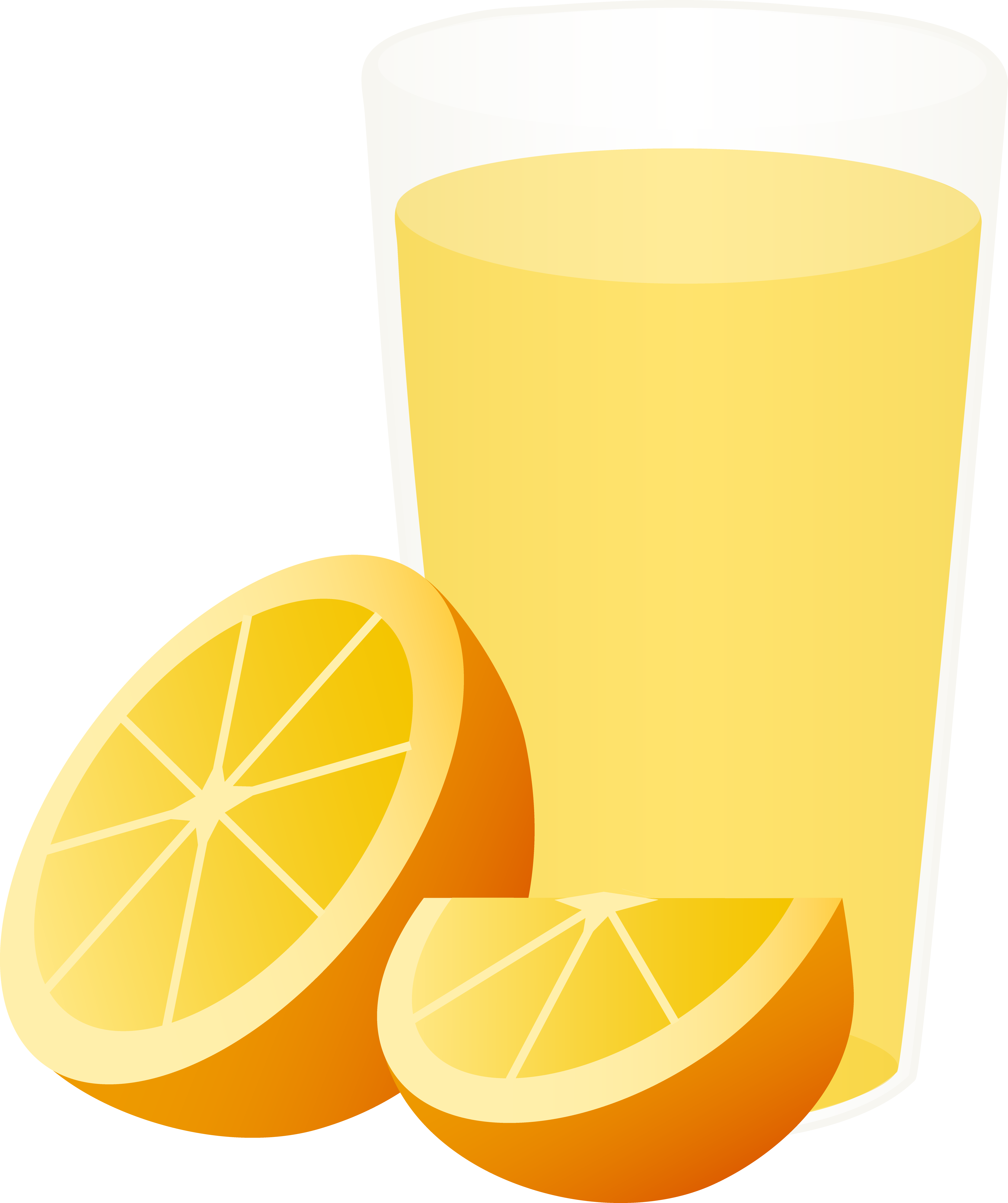 Cute Orange Juice Clipart Clip Art Library Png - Glass Of Orange Juice Clipart (4348x5191)