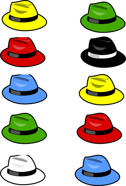 Hats Fedoras Fashion Style Accessory Wear - 10 Objects Clip Art (490x720)
