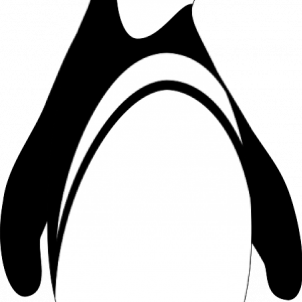 Penguin Clipart Black And White Penguin Clip Art Black - Clip Art (1024x1024)