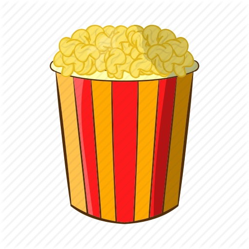Cartoon Popcorn - Popcorn Cartoon (512x512)