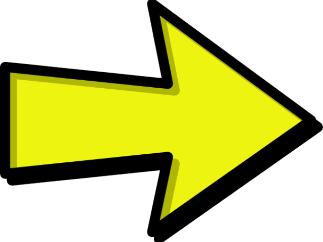 Arrow Clipart Cute Cartoon Pencil And In Color Clip - Clip Art Arrow (640x480)