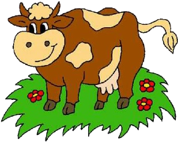Farm Animals Clipart - Kühe Clipart (600x600)