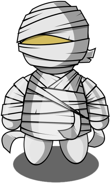 Cute Halloween Mummy Clip Art Free Clipart Images - Mummy Clipart Png (480x640)