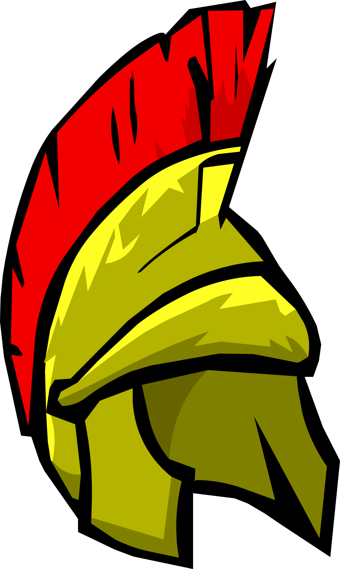 Roman Helmet - Club Penguin Roman Helmet (1194x1996)