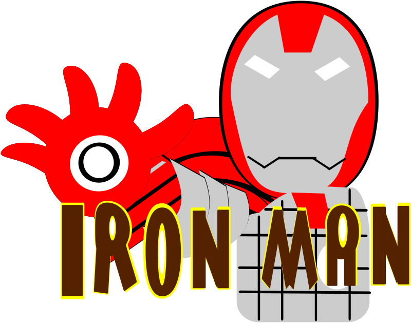 Iron Man Images Clipart - Clip Art Iron Man (800x629)