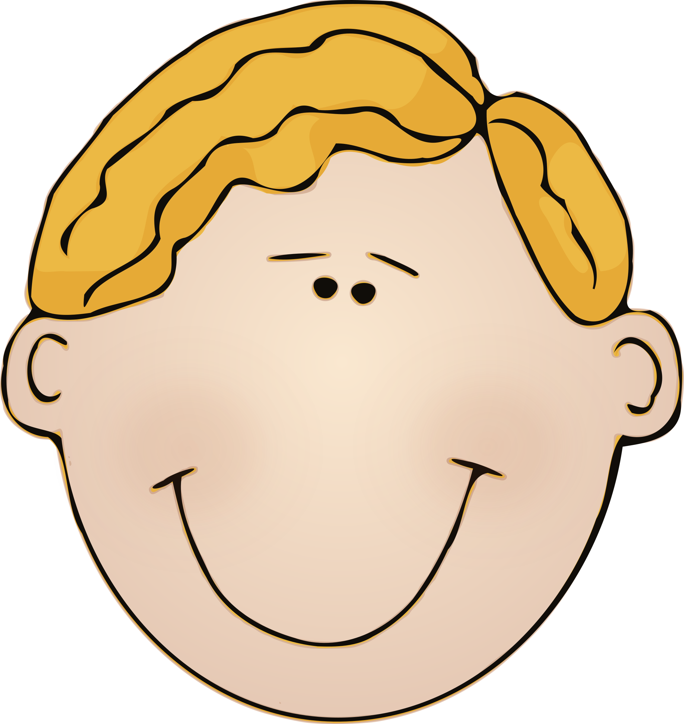 Big Image - Face Clipart Png (2267x2400)