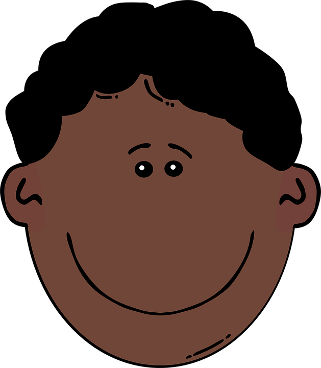 Black Hair Clipart African American Man Cartoon Boy Sad Face 629x7 Png Clipart Download