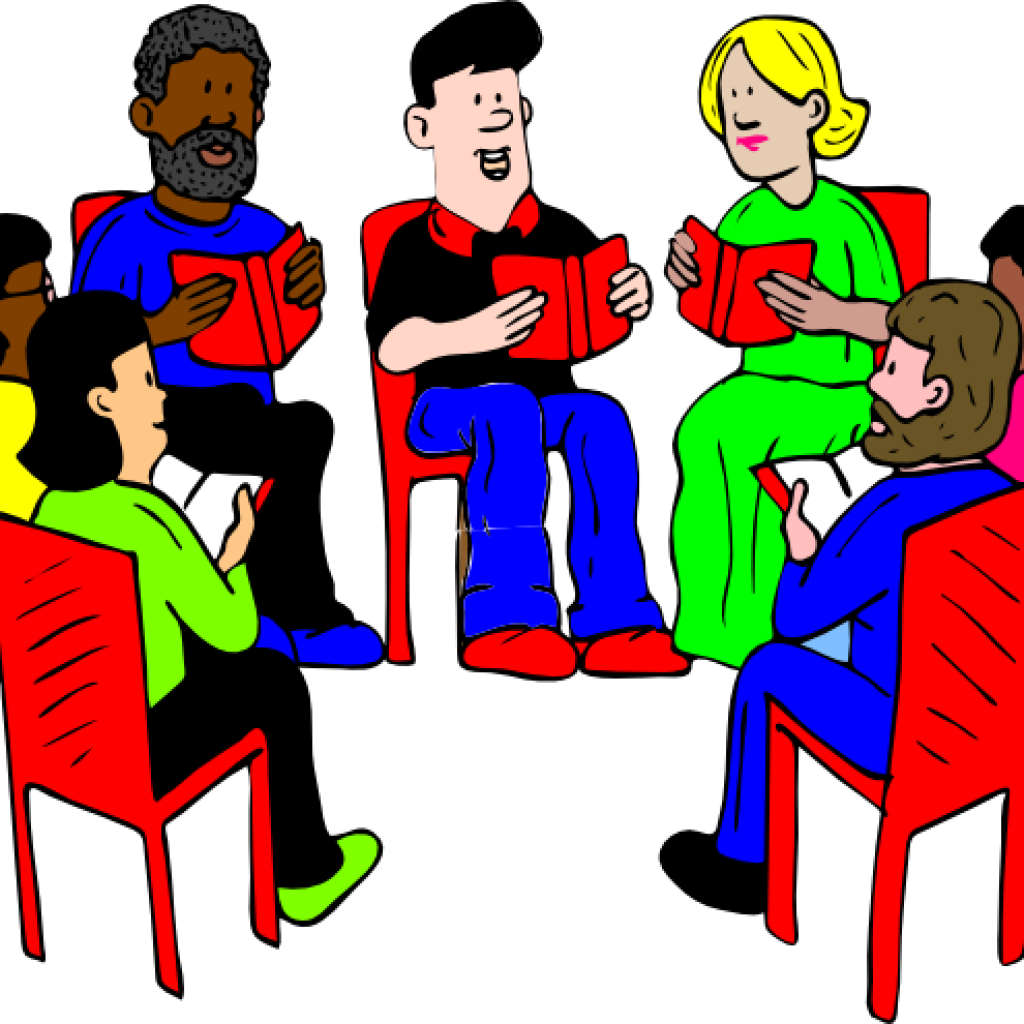 Guided Reading Clipart Group Of Readers Clip Art At - Things I Heard In Meetings: Recovery In Short Quotes (1024x1024)