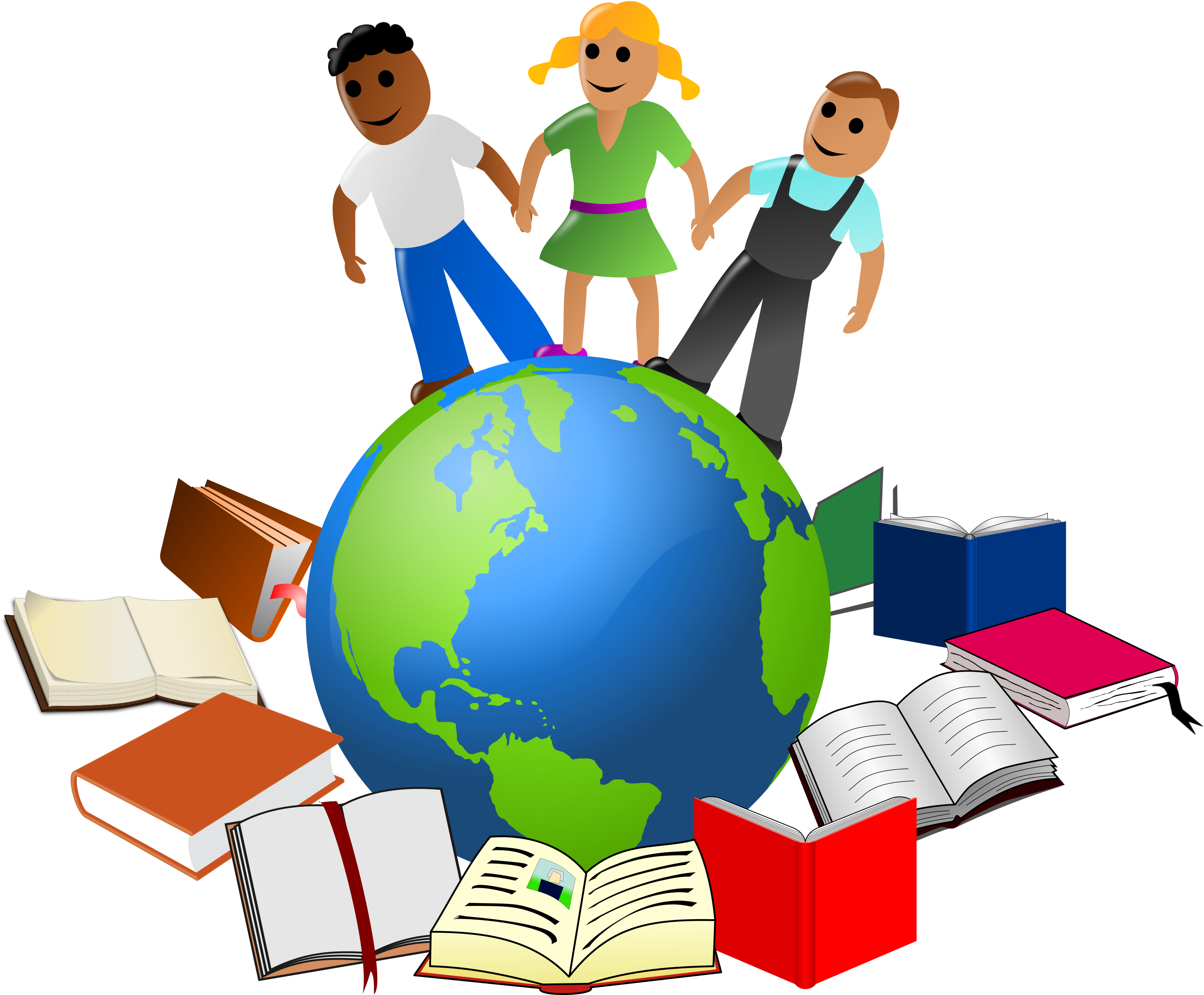 World Images Clip Art - Education Clipart (2905x2400)