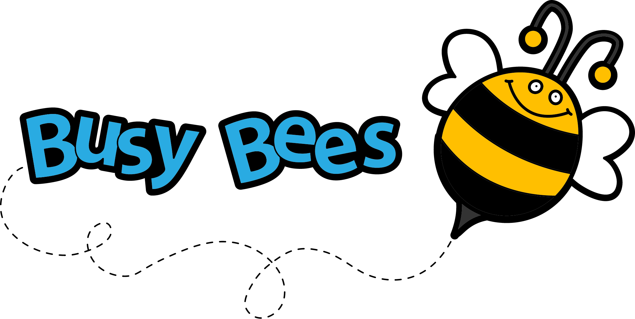 Busy Bee Clipart Clip Art Library - Busy Bee Clipart (2142x1075)