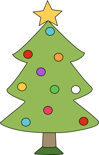Christmas Tree In A Tree Stand - Christmas Trees In Snow Clip Art (320x500)