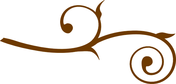 Swirl Clipart Branch - Branch Png Clipart (600x286)