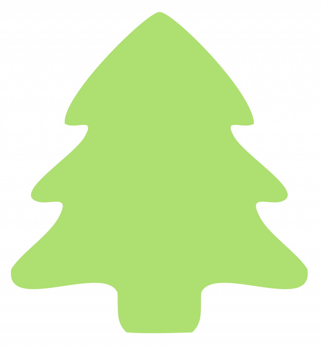 Christmas ~ Free Christmas Tree Clip Art Moment Image - Christmas Tree Green Cartoon (1024x1105)