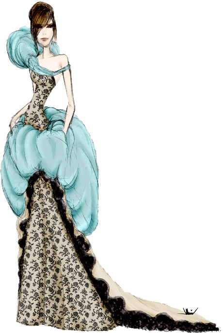Fashion Model Clipart - Fashion Model Clipart (500x700)