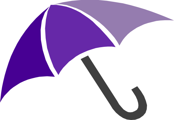 Free Umbrella Clipart Public Domain Umbrella Clip Art - Pink Umbrella Clip Art (600x415)