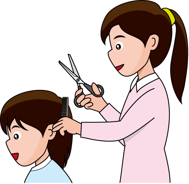 Hair Salon Design - Clip Art Hair Cut - (631x617) Png Clipart Download Hair Salon Design - Clip Art Hair Cut - (631x617) Png Clipart Download