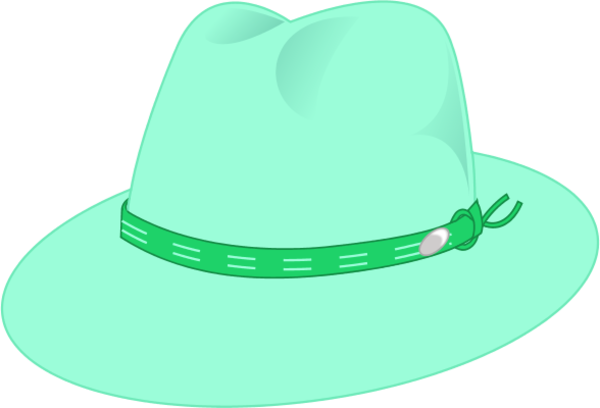 Clipart - Women Hat Vector (600x408)
