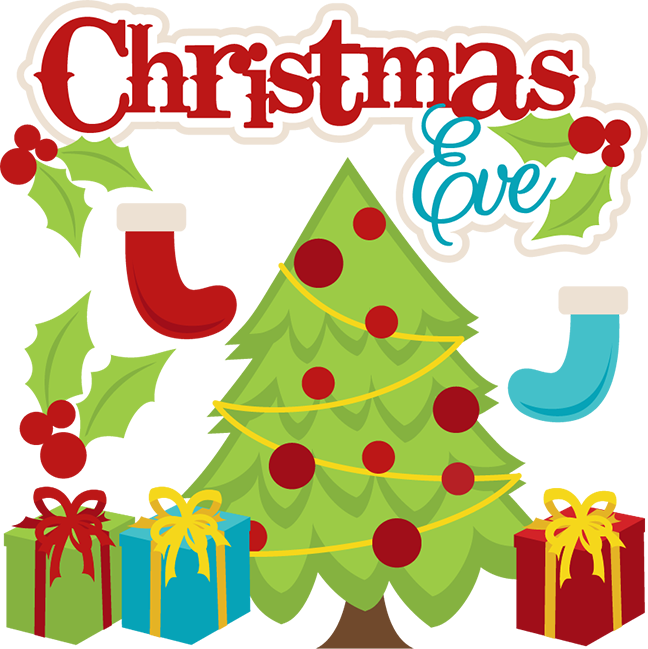 Christmas Eve Clipart - Christmas Eve Clipart (648x649)