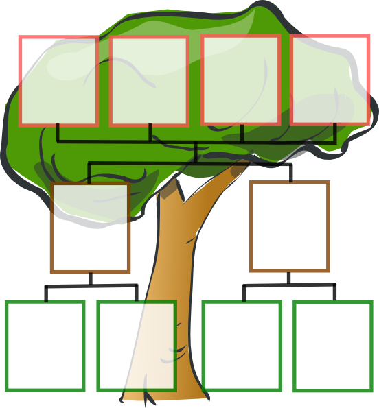 Family Tree Clip Art (552x595)
