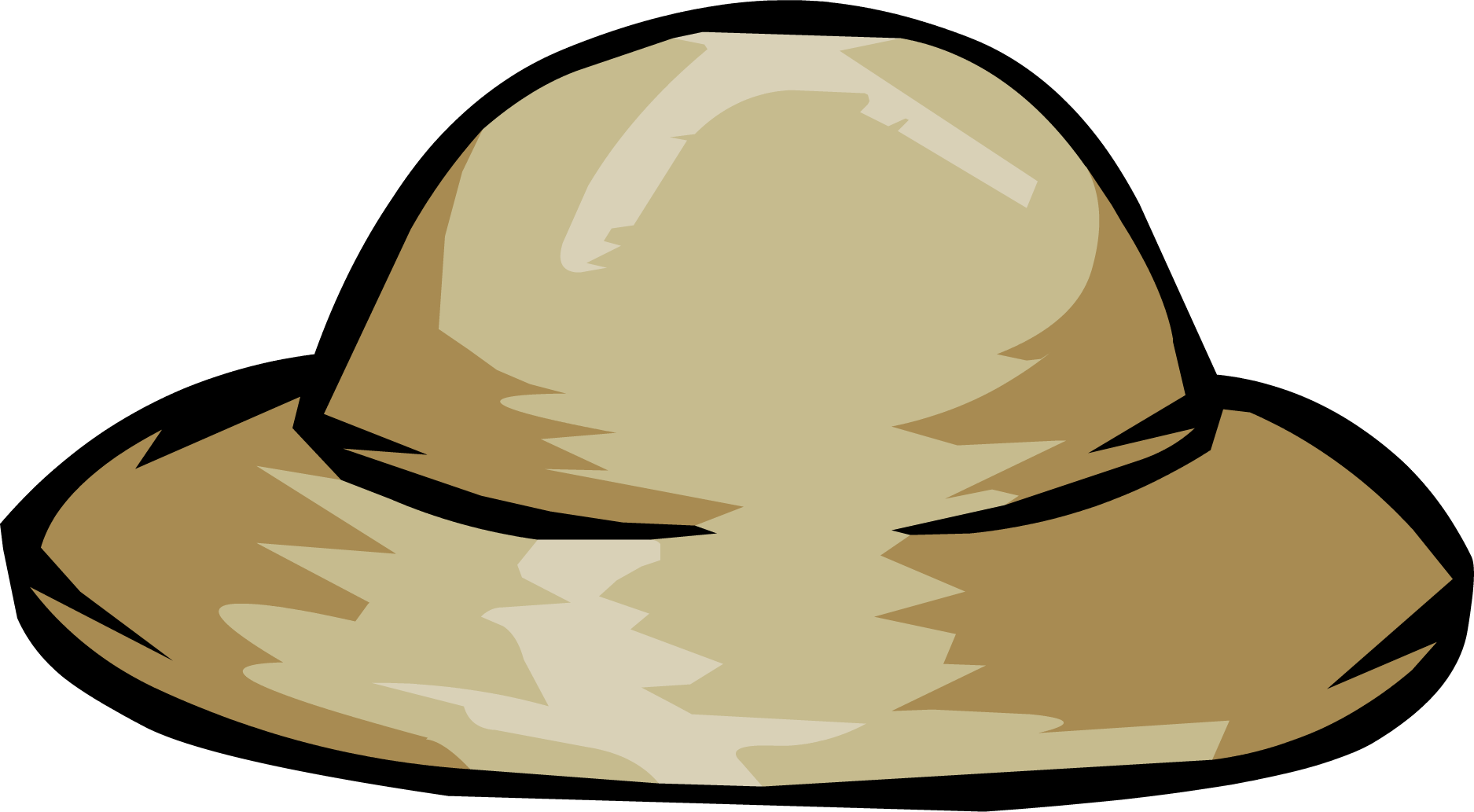 New Images 2018 Cowboy Hat Clip Art - Zoo Keeper Hat Clipart (1875x1033)