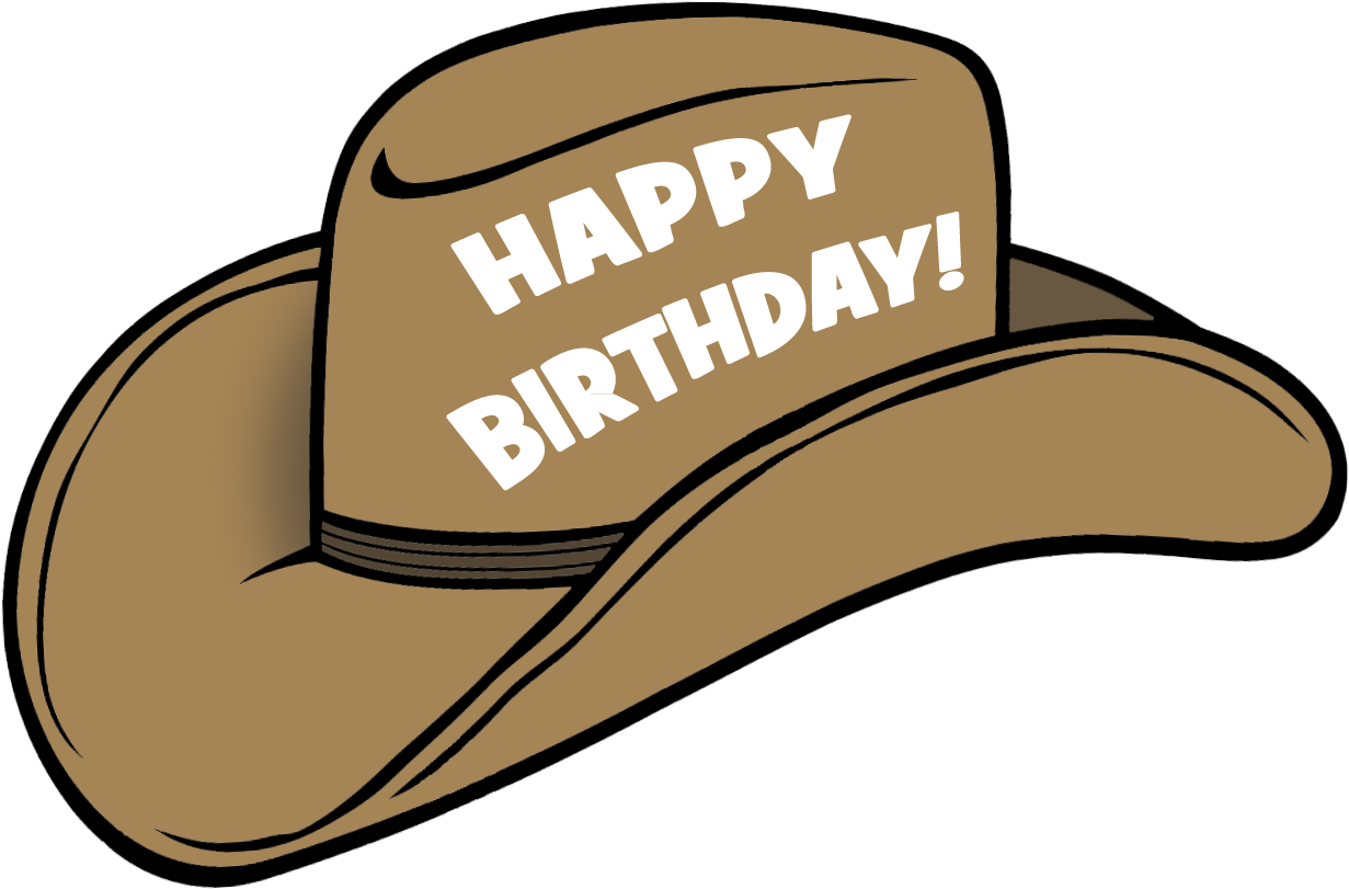 Woody Cowboy Hat Clipart Free Clip Art Images - Happy Birthday Cowboy Hat (1258x862)