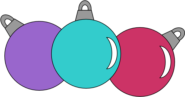 Christmas Decorations Clip Art Free - Illustration (1079x1079)