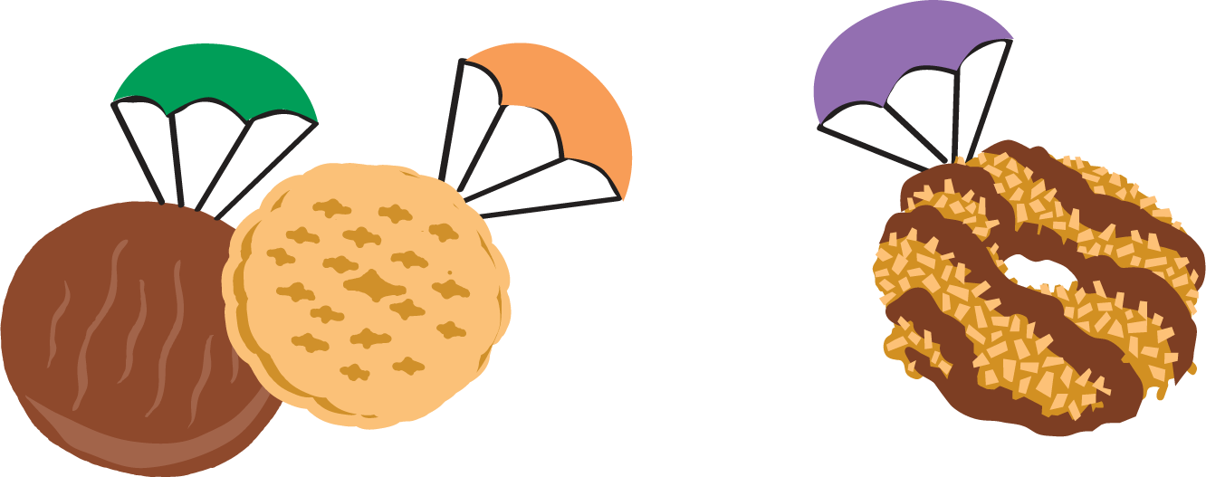 Trendy Girl Scout Cookies Clipart Clip Art Little Brownie - Girl Scout Cookie Clipart (1332x527)