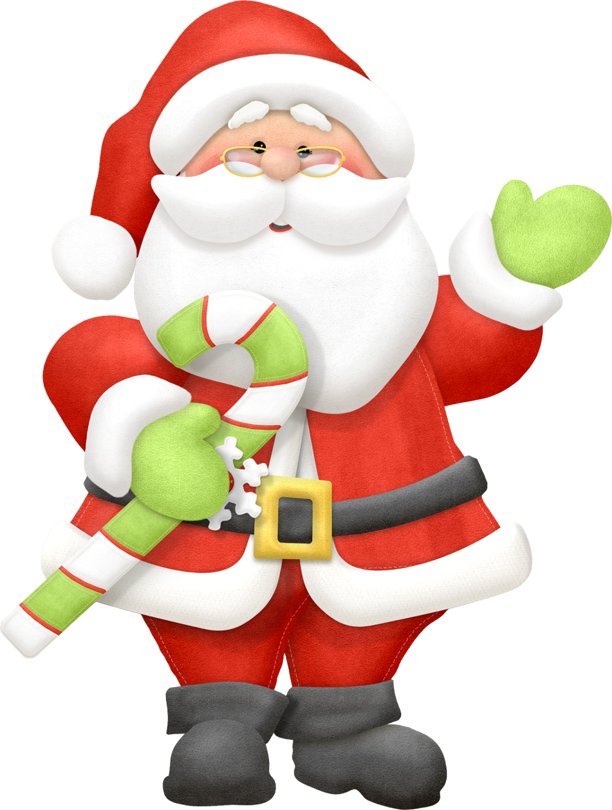 María José Argüeso - Christmas Images Cartoon Santa (1210x1600)