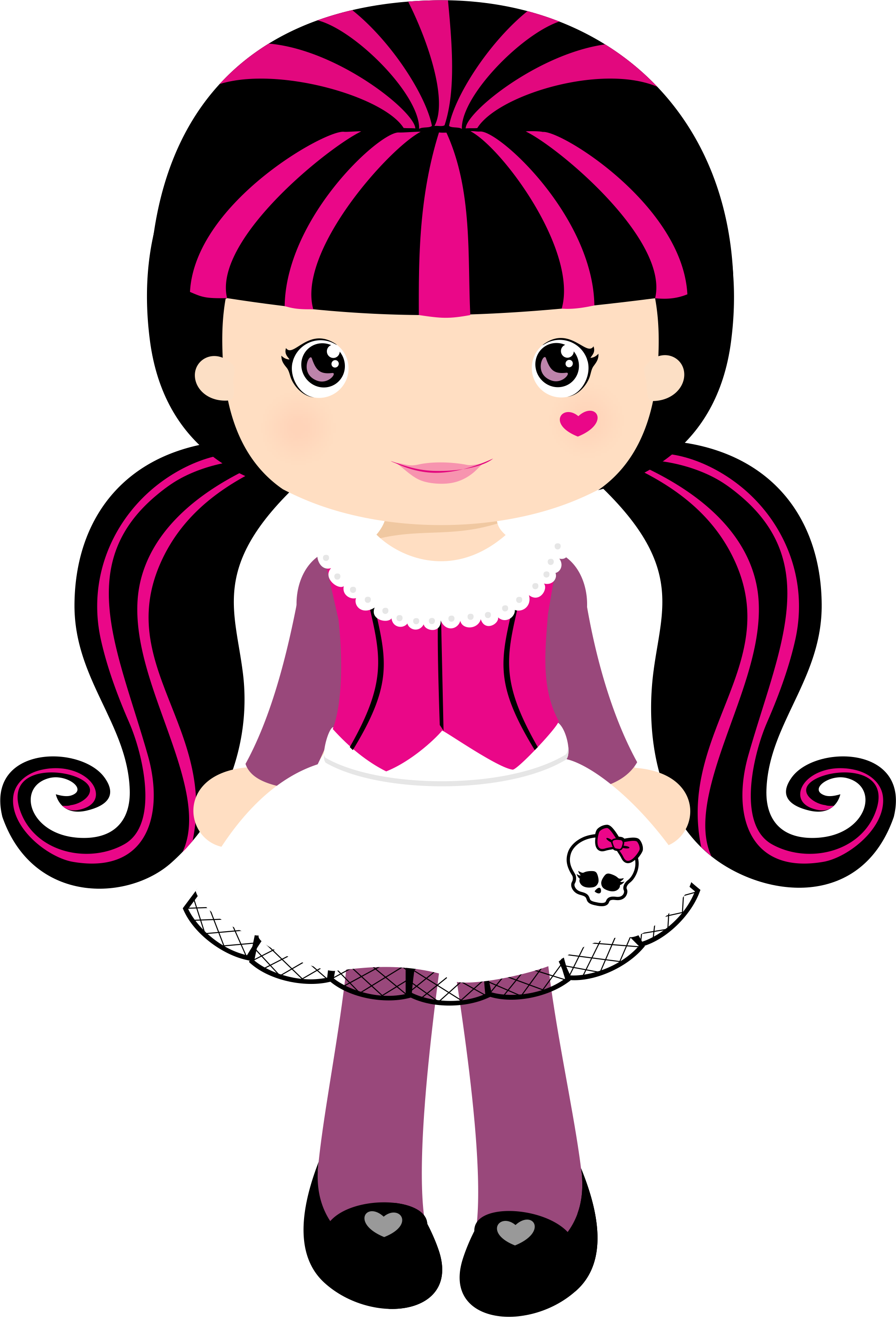 Pin By Liran S On Clipart - Monster High Minus (2042x3001)
