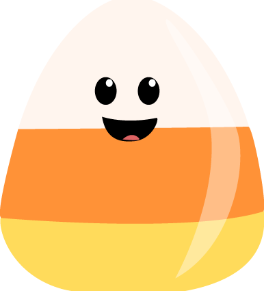386 X 437 - Cute Candycorn Png (386x425)
