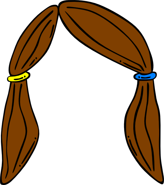 Similar Cliparts - - Clip Art Hair (534x600)