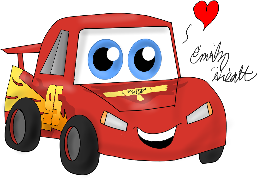 Lightning Mcqueen Clip Art - Imagenes De Cars Kawaii (1184x901)