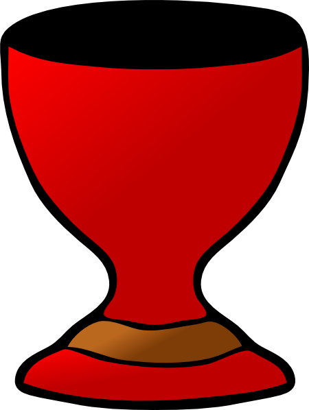 Sony Bravia Tv Clipart - Communion Cup Clip Art (450x598)