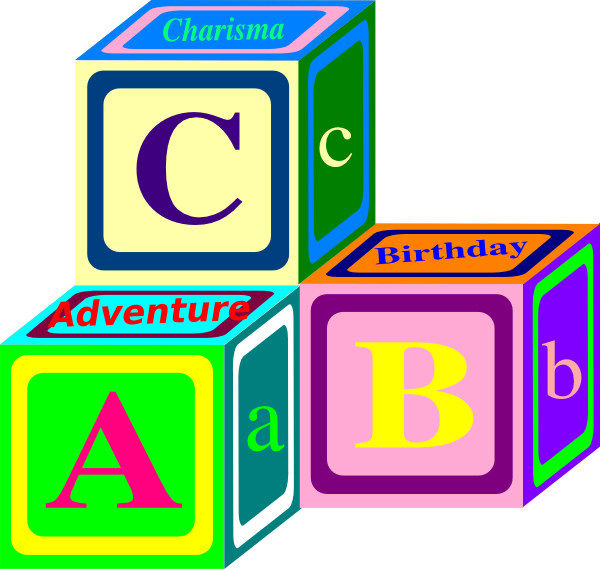 Abc Blocks Png, Svg Clip Art For Web - Abc Clipart Png (600x569)