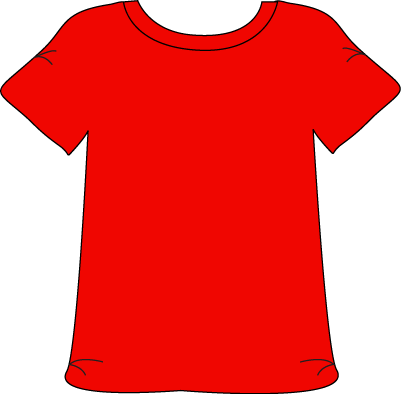 T Shirt Clipart - Printed T-shirt (401x394)