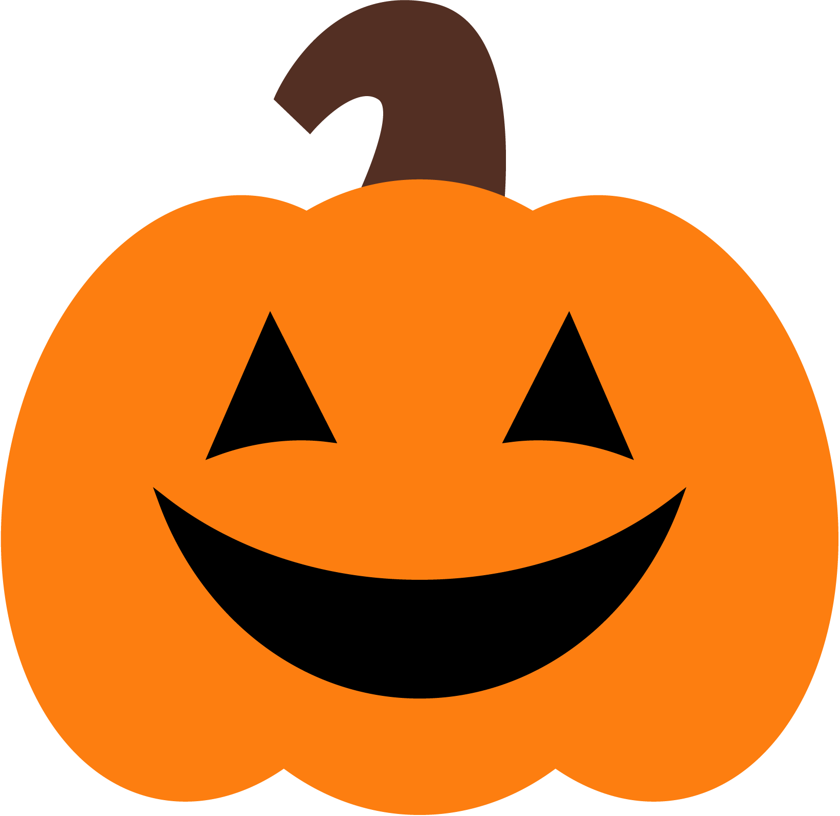 Halloween Cliparts Pumpkin - Pumpkin Halloween Clip Art (1642x1596)